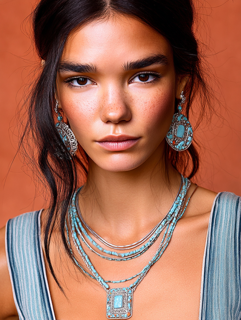 turquoise jewelry set