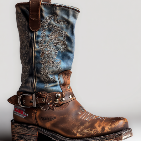 cowgirl denim boot