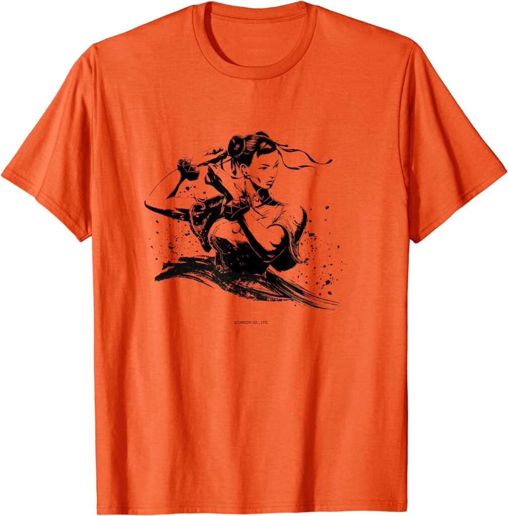 Street Fighter Chun-Li Men's T-Shirt - No V