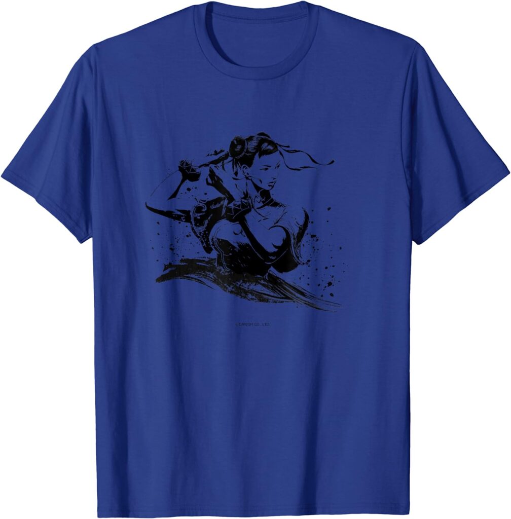 Chun-Li Men's T-Shirt Multiple Colors and Sizes